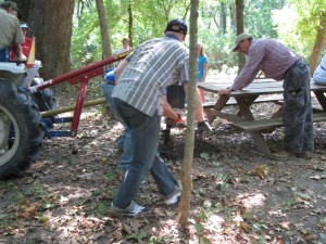 Hard working volunteers from Aug 2009 Work Day