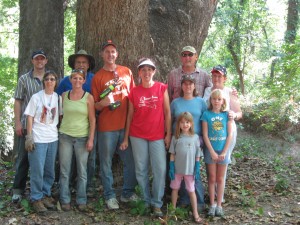 Volunteers from August TTPA Work Day