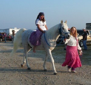 Horse and rider Halloween costume contest